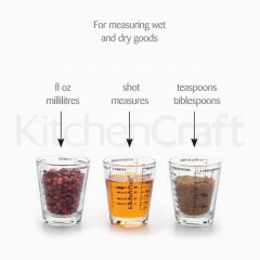 Kitchen Craft Glass 8cm Measures