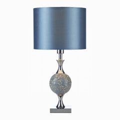 Elsa Table Lamp Blue Mosaic