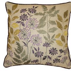 Cushion-Botanical Violet