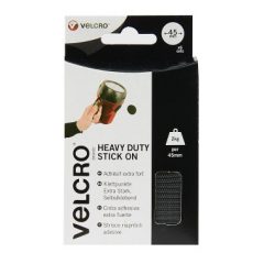 Heavy Duty Giant Velcro Coins Black