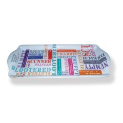 Scottish Dialect Small Tray
