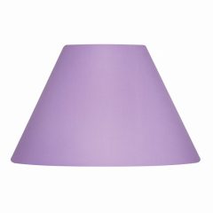 Lilac Cotton Coolie Shade 10″