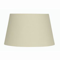 Cream Cotton Drum Shade 10″