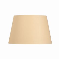 Beige Cotton Drum Shade 8″
