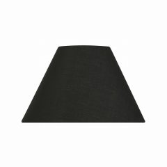 Black Cotton Coolie Shade 10″