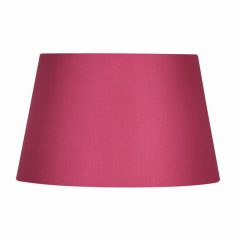 Hot Pink Cotton Drum Shade 10″