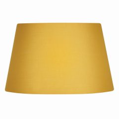 Mustard Cotton Drum Shade 10″