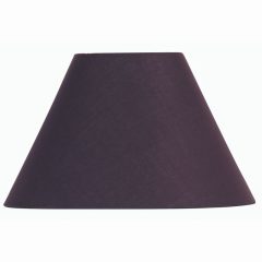 Plum Cotton Coolie Shade 16″