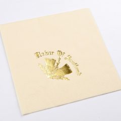 Scottish Thistle Cream Napkins