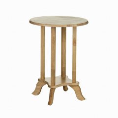 Hevea Wood Round Telephone Table