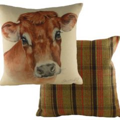 43cm K/E Waggydogz Cow Cushion