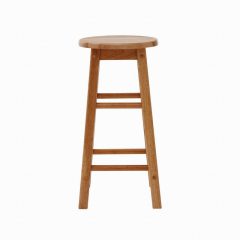 Wooden Bar Stool Tall