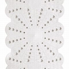 Petal Bath Mat White