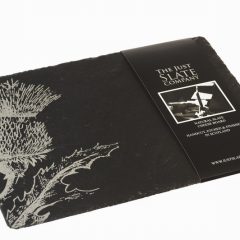 Thistle Cheeseboard Rectangular Engraved