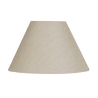Linen Coolie Shade Calico 12″