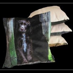Coco Choc Cocker Cushion