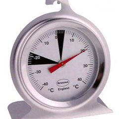 Thermometer S/S Dial Fridge Freezer