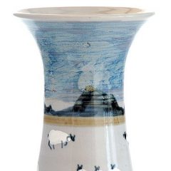 Sheep Cylinder Vase Small