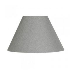 Linen Coolie Shade Earl Grey 10″