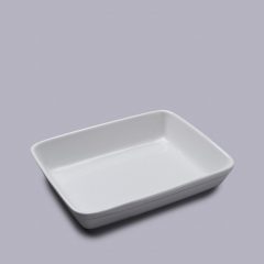White Rectangular Dish/Lasagne Large (min 2)