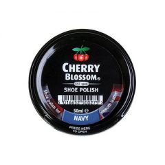 Cherry Blossom Navy Shoe Polish 40g