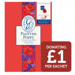 Painted Poppy Large Sachet