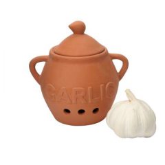 Terracotta Garlic Pot