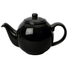 4 Cup Globe Teapot Black