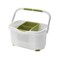 Addis Sink Caddy White/Grassy Green