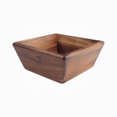 Small Square Acacia Bowl