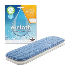 E-Cloth Deep Clean & Dusting Mop Head Twin Pack