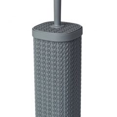 Blue Canyon Lace Toilet Brush Grey