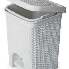 Blue Canyon Lace Pedal Bin White