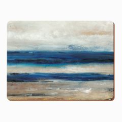 Abstract Blue Placemats Set of 6