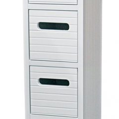 Modena 4 Drawer Slim Cabinet