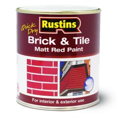 Rustins Tile Paint 500ml Red