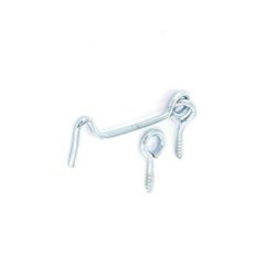 Securit Gate Chrome Hooks And Eyes Pk 2 S6341