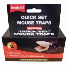 Rentokil Quick Set Mouse Traps pk2