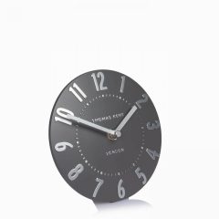 Mulberry Mantel Clock Graphite Silver 6″