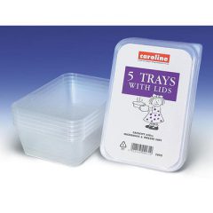 Caroline Plastic Tub with Lid