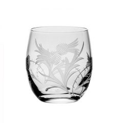 Flower Of Scotland Whisky TumblerBarrel Shape