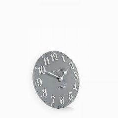 6" Arabic Mantel Clock Flax Blue