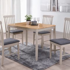 Altona Table (4) Chairs Grey