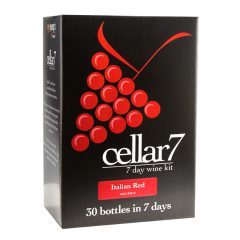 Cellar7 Wine Kit 7 Day Italian Red 30 Bottle
