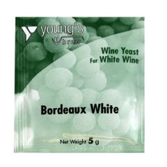 Youngs Yeast Sachet Bordeaux White Wine 5grm