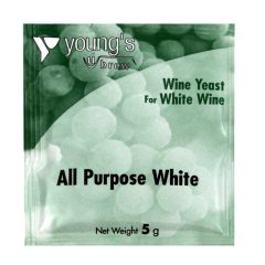 Youngs Yeast Sachet All Purpose White Wine 5grm