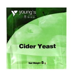 Youngs Yeast Sachet Cider 5grm