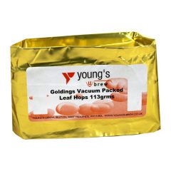 Youngs Leaf Hops Vacuum Packed Goldings 113g