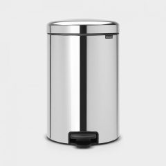 Brabantia Bin 20L Pedal Brilliant Steel