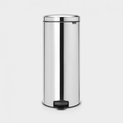 Brabantia Bin 30L Pedal Brilliant Steel Silent Close